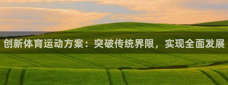 MK体育官方正版app集团官网首页：创新体育运动方案：突破传