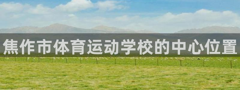 MK体育官方正版app集团E.ON：焦作市体育运动学