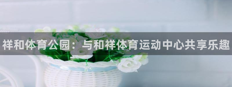 MK体育官网下载招商电话地址查询：祥和体育公园：与和