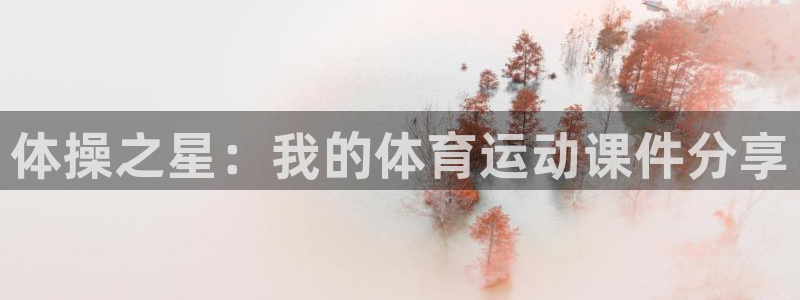 MK体育官方正版app官方：体操之星：我的体育运动课件分享